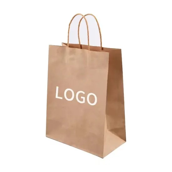 kraft paper bags, gift packaging, shopping handbags, packaging bags