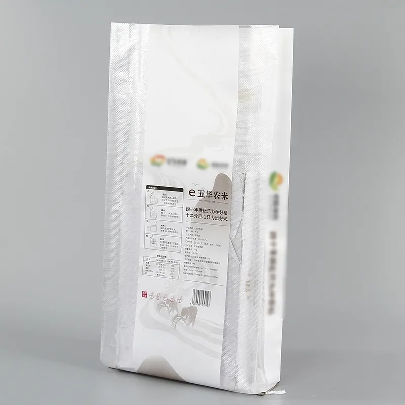 Embalaje de alimentos para hornear Embalaje de pan tostado para llevar Bolsa a prueba de grasa de papel Kraft blanco