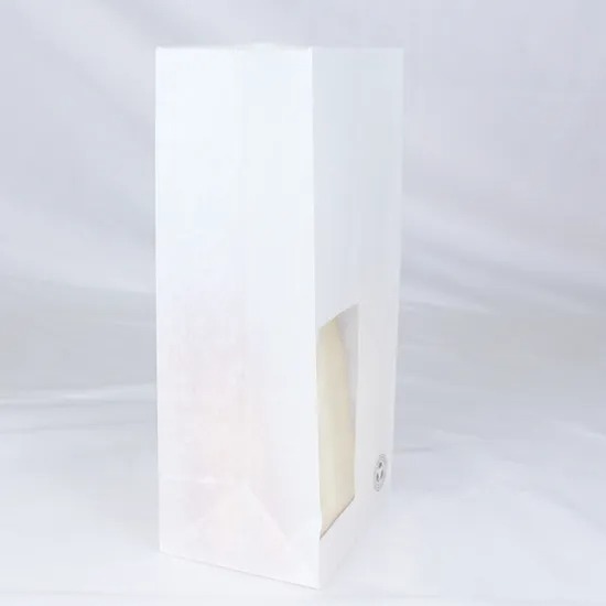 Environmentally Friendly Biodegradable Flat Bottom Food Packaging Plastic Bag