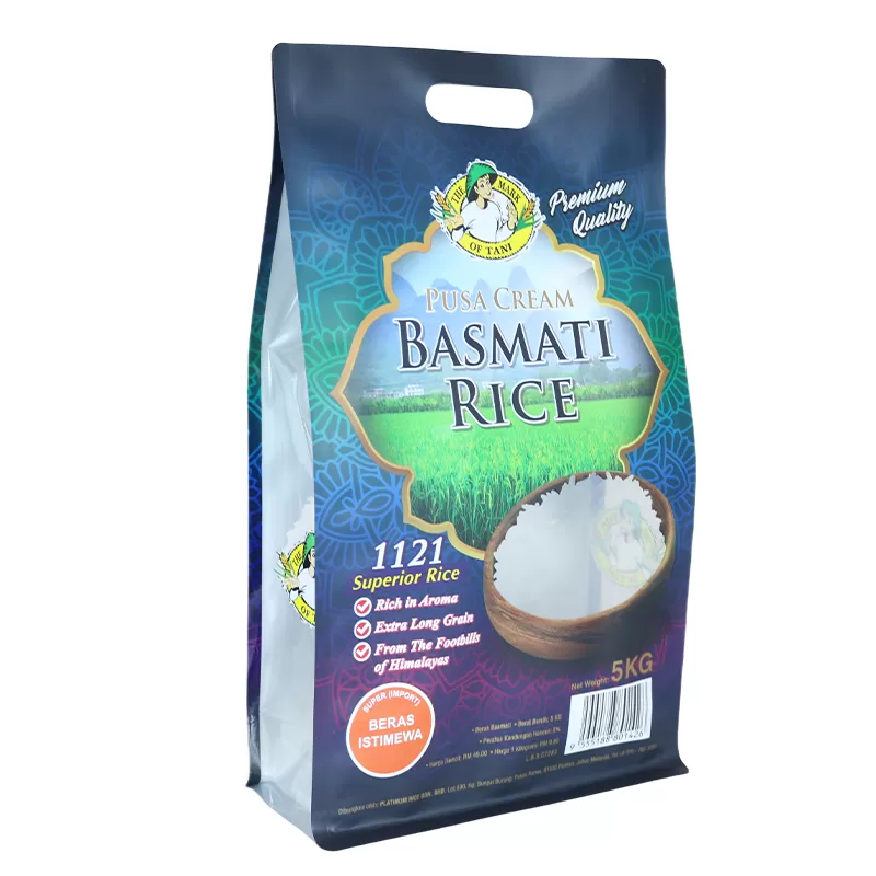 Wholesale 5kg Custom Printed BOPP Laminated PP Woven Rice Bags